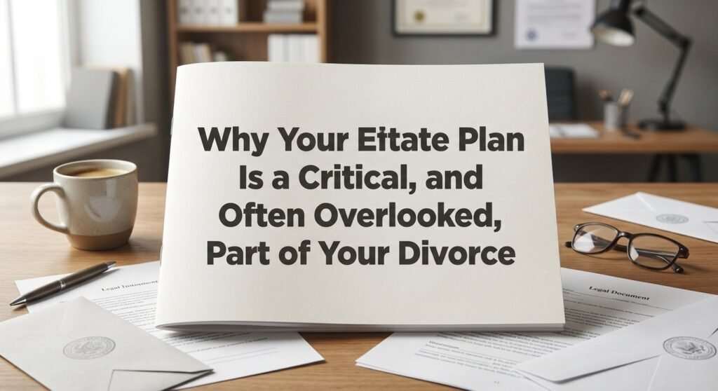 Why Your Estate Plan Is a Critical, and Often Overlooked, Part of Your Divorce